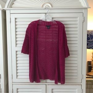 Mulberry Shrug Cardigan Sweater Small